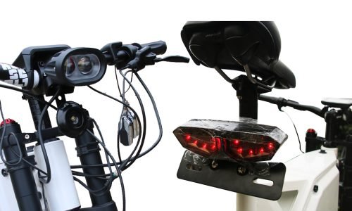 Enduro ebike front and rear lights Enduro ebike front and rear lights